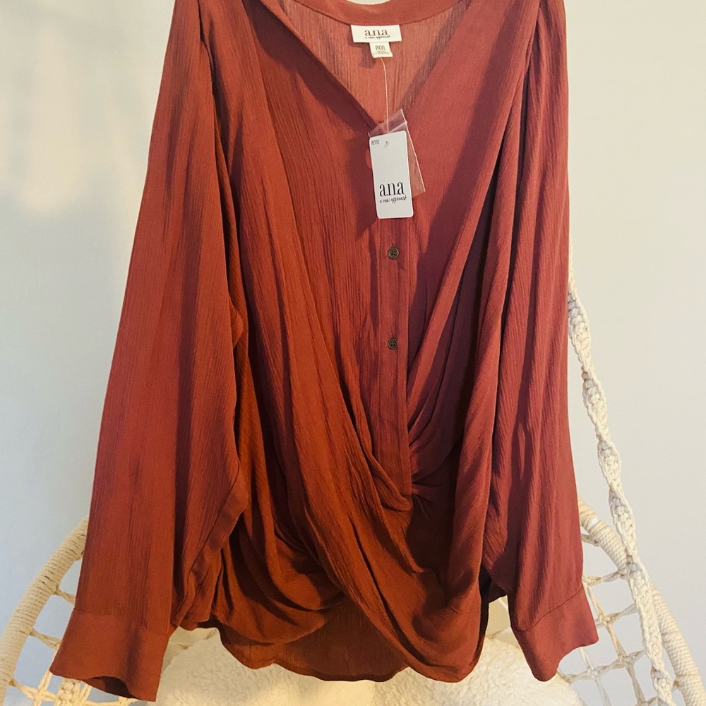 A blouse like a toupe pink